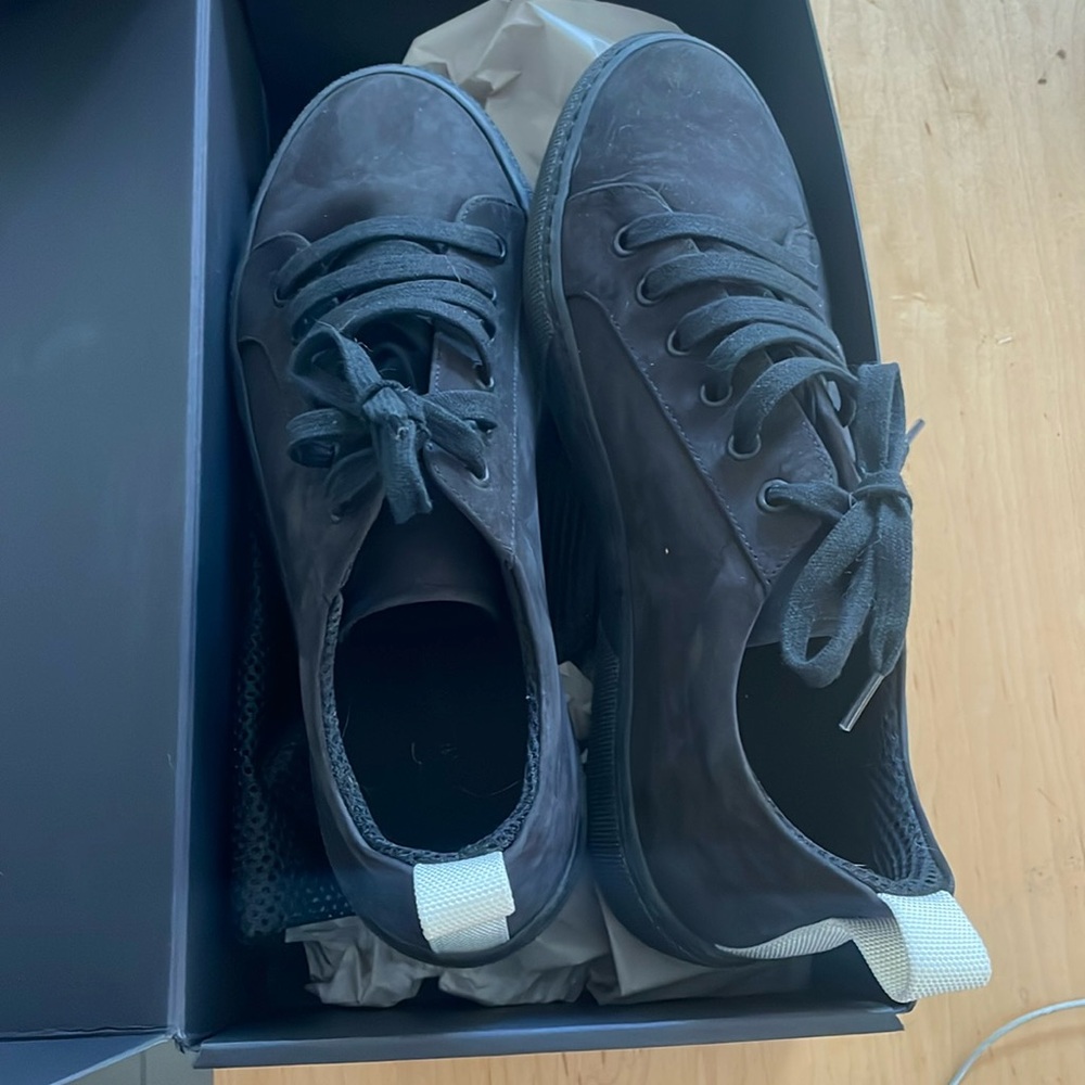 James Perse Carbon Low Retro Style Sneakers Size 9
